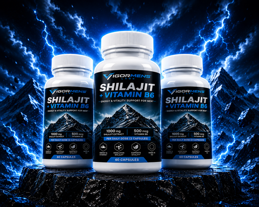 SHILAJIT+ VITAMINA B6. PACK 3 MESES