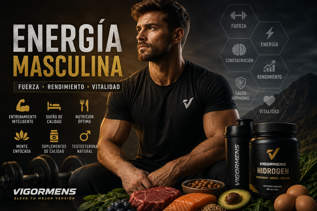 Cómo aumentar la energía y el rendimiento masculino de forma natural en 2026