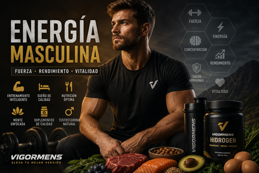 Cómo aumentar la energía y el rendimiento masculino de forma natural en 2026