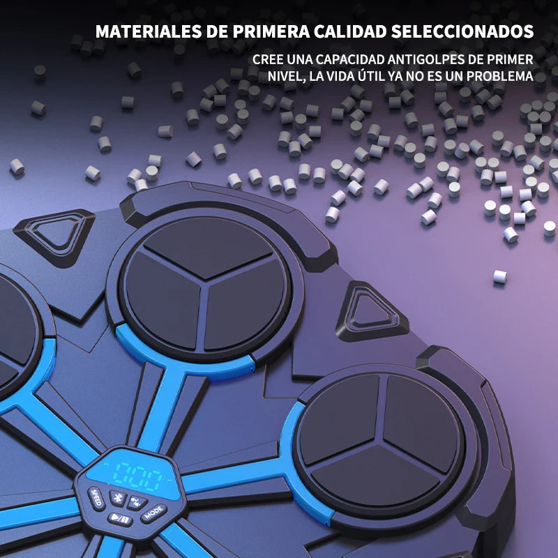 Máquina de boxeo de música inteligente con Bluetooth, descompresión, lucha, Fitness, boxeo en casa, objetivo de pared, entrenador de boxeo, accesorios de boxeo