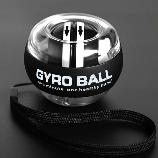 Ejercitador de antebrazo con bola giroscópica de muñeca con arranque automático, dispositivo de fortalecimiento de muñeca para entrenamiento muscular de brazos y dedos