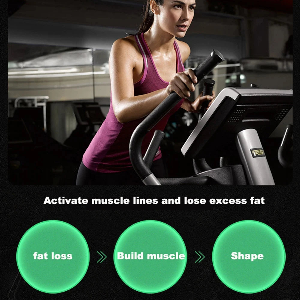 Entrenador muscular Abdominal recargable por USB, masajeador muscular Abdominal portátil, cinturón de entrenamiento electrónico, equipo de ejercicio físico