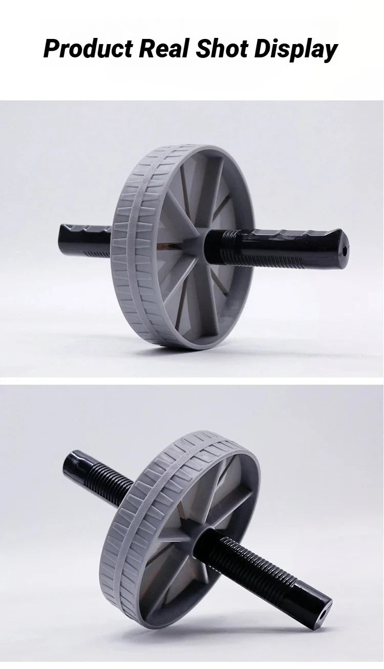 Rueda Abdominal con soporte de carga fuerte, rodillo antideslizante para fortalecer el equipo de ejercicio muscular, entrenamiento físico, uso doméstico, silencioso, 1 Uds.