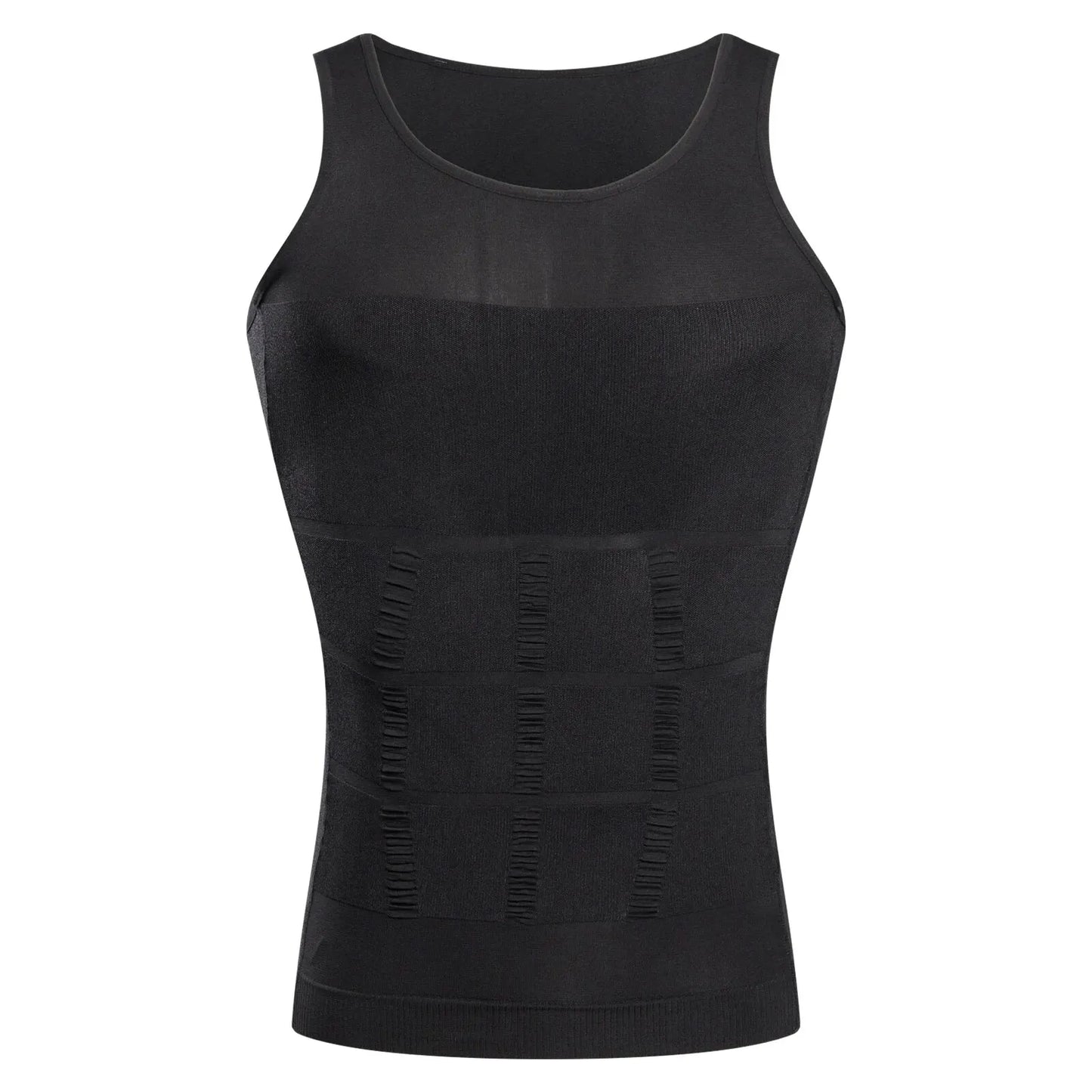 YBFDO-Chaleco de compresión adelgazante para hombre, camiseta interior sin costuras, entrenador de cintura, camiseta sin mangas, Control del vientre, ropa moldeadora para pérdida de peso