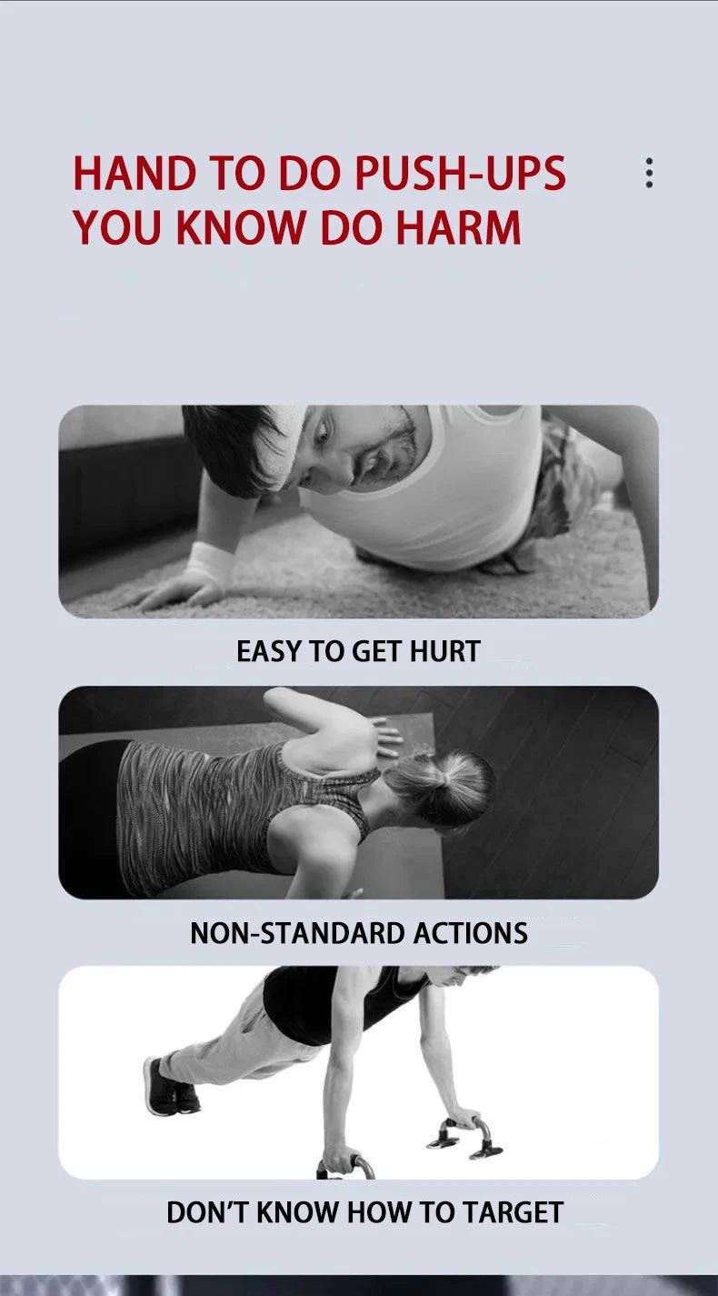 Juego de tablero de realce multifuncional portátil con asas, equipo de Fitness plegable para entrenamiento de pecho, Abdomen, brazos y espalda