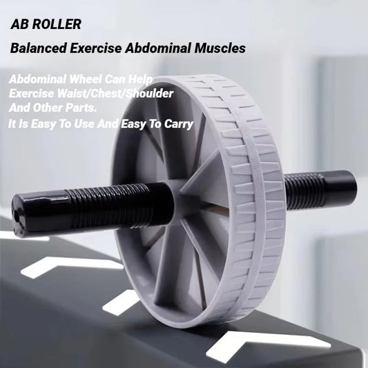 Rueda Abdominal con soporte de carga fuerte, rodillo antideslizante para fortalecer el equipo de ejercicio muscular, entrenamiento físico, uso doméstico, silencioso, 1 Uds.