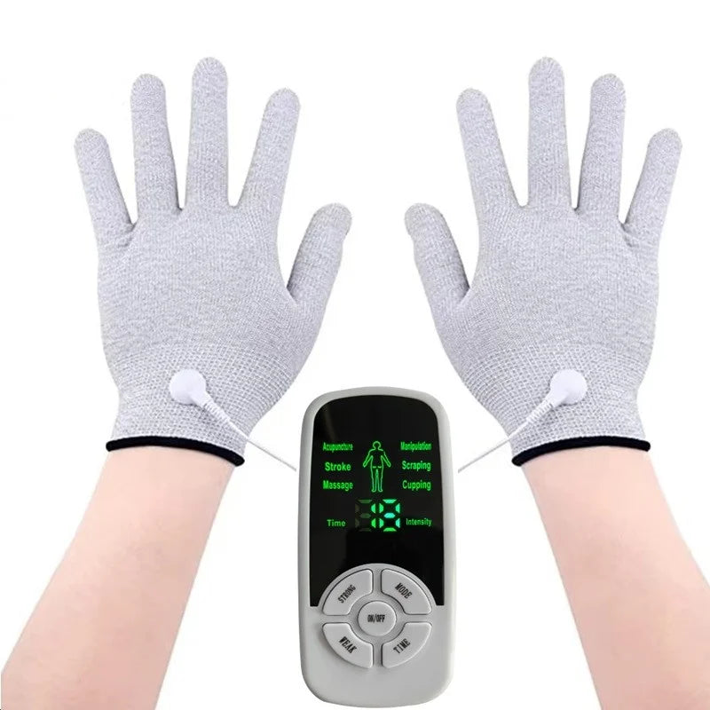 Estimulador de terapia muscular eléctrica EMS, máquina de unidad Tens de 6 modos, fisioterapia meridiana, masajeador corporal de próstata Abdominal de pulso