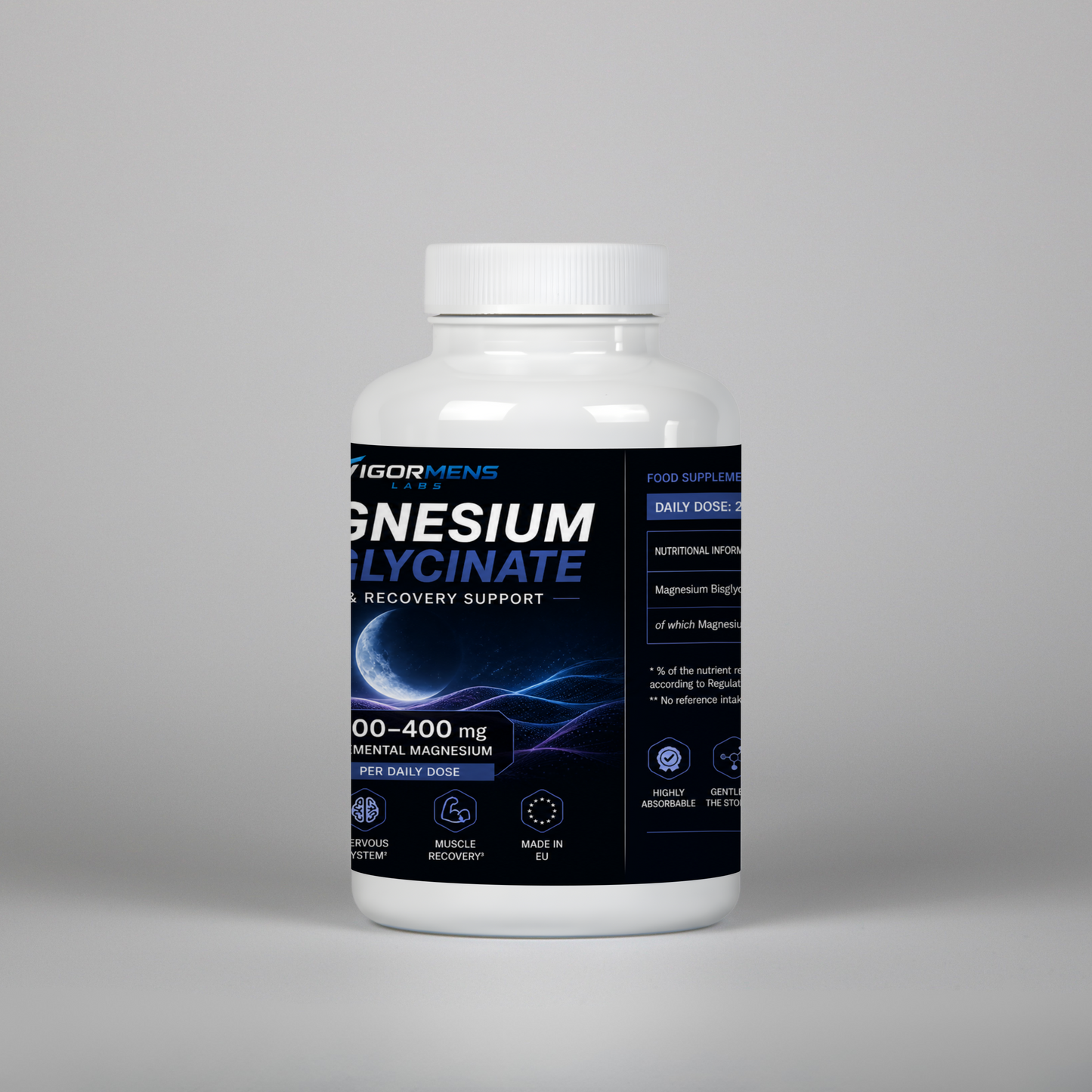 Magnesium Bisglycinate - 120 Capsules