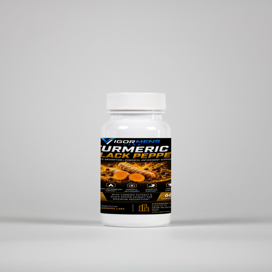 Turmeric + Black Pepper - 60 Capsules