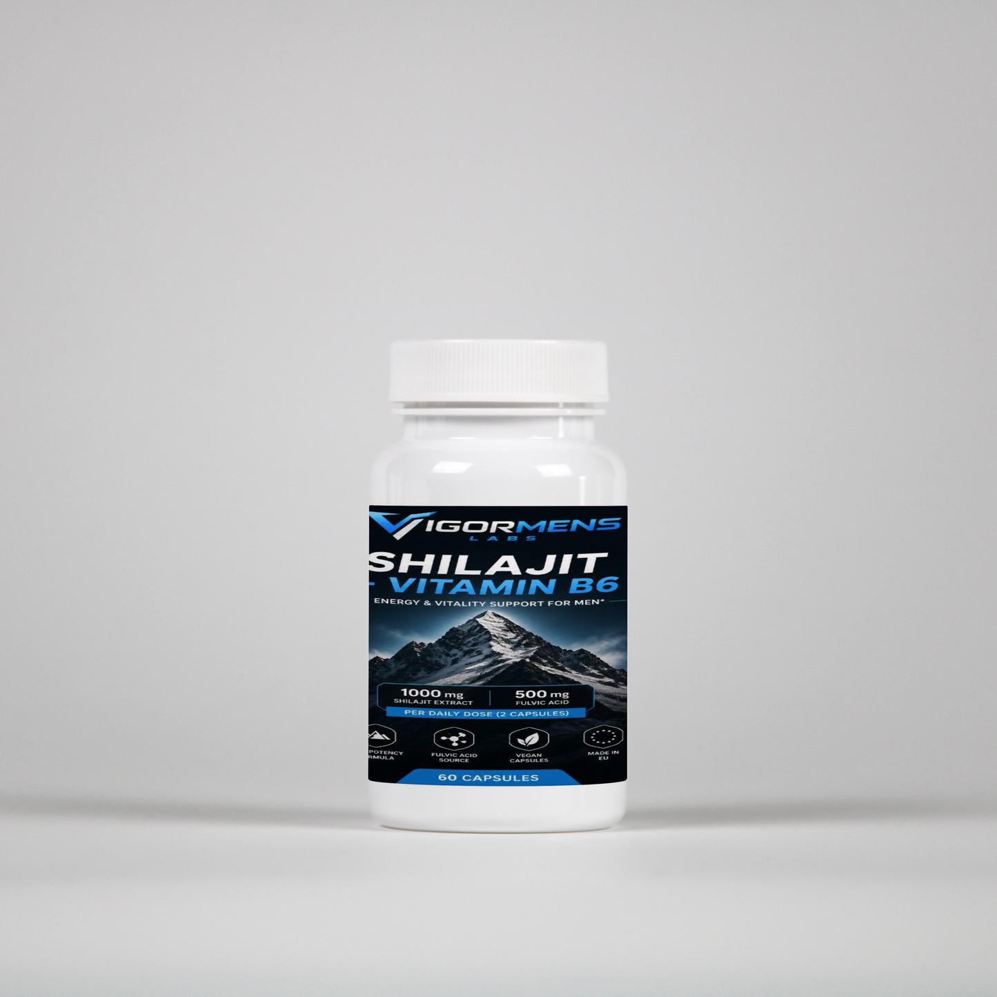 Shilajit + Vitamin B6 - 60 Capsules