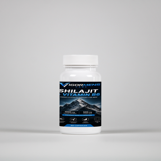 Shilajit + Vitamin B6 - 60 Capsules