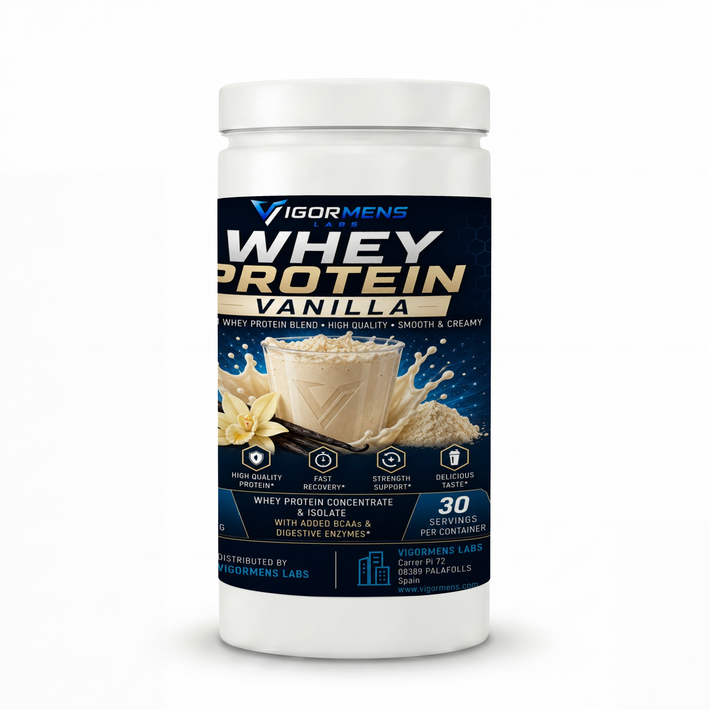 Whey Protein Vanilla - 1000g