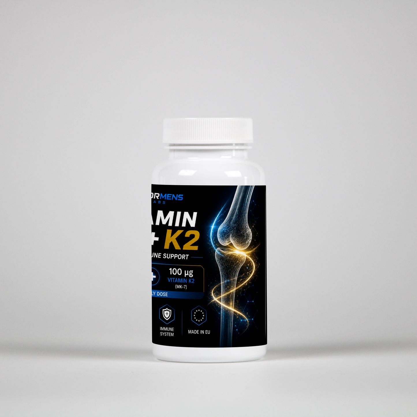 Vitamin D3 + K2 – 90 Capsules