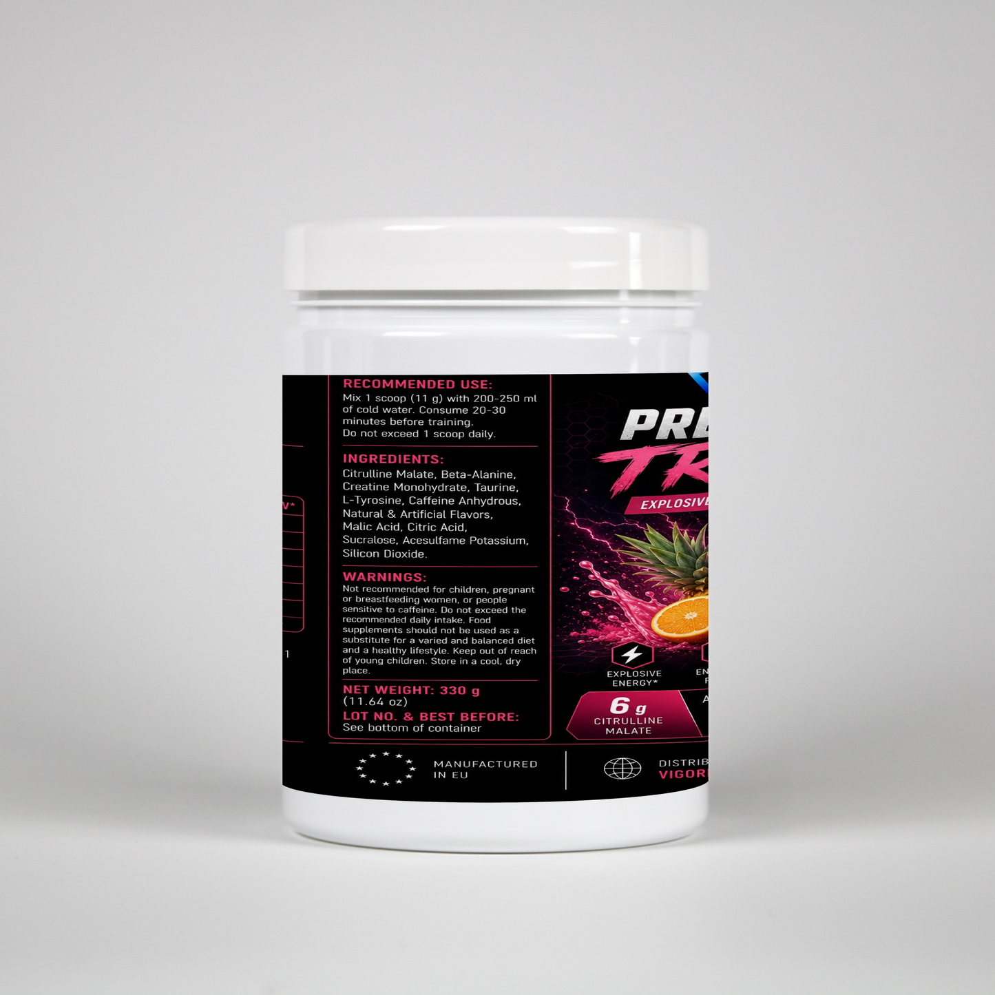 Pre-Workout Booster Tropical - 500g