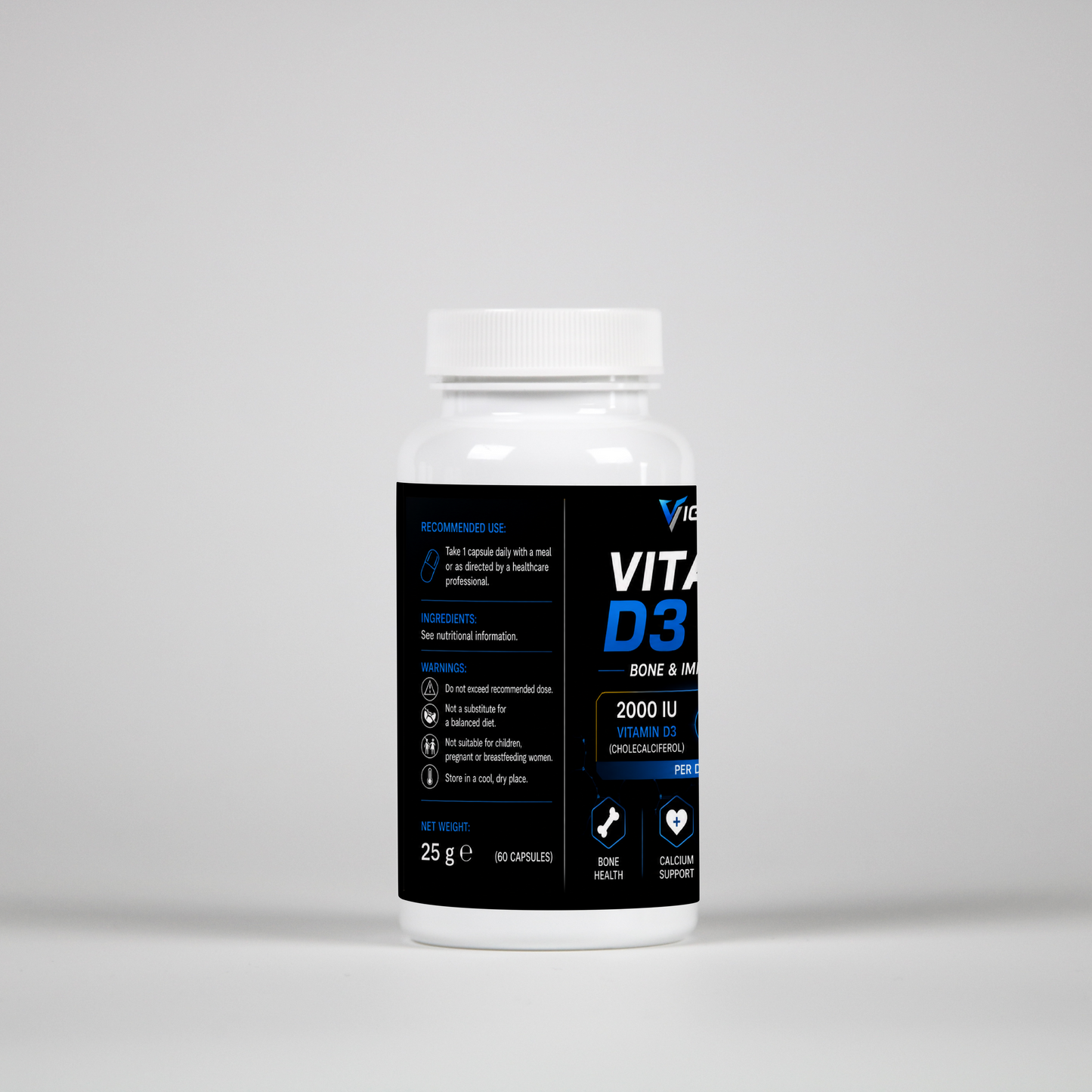Vitamin D3 + K2 – 90 Capsules