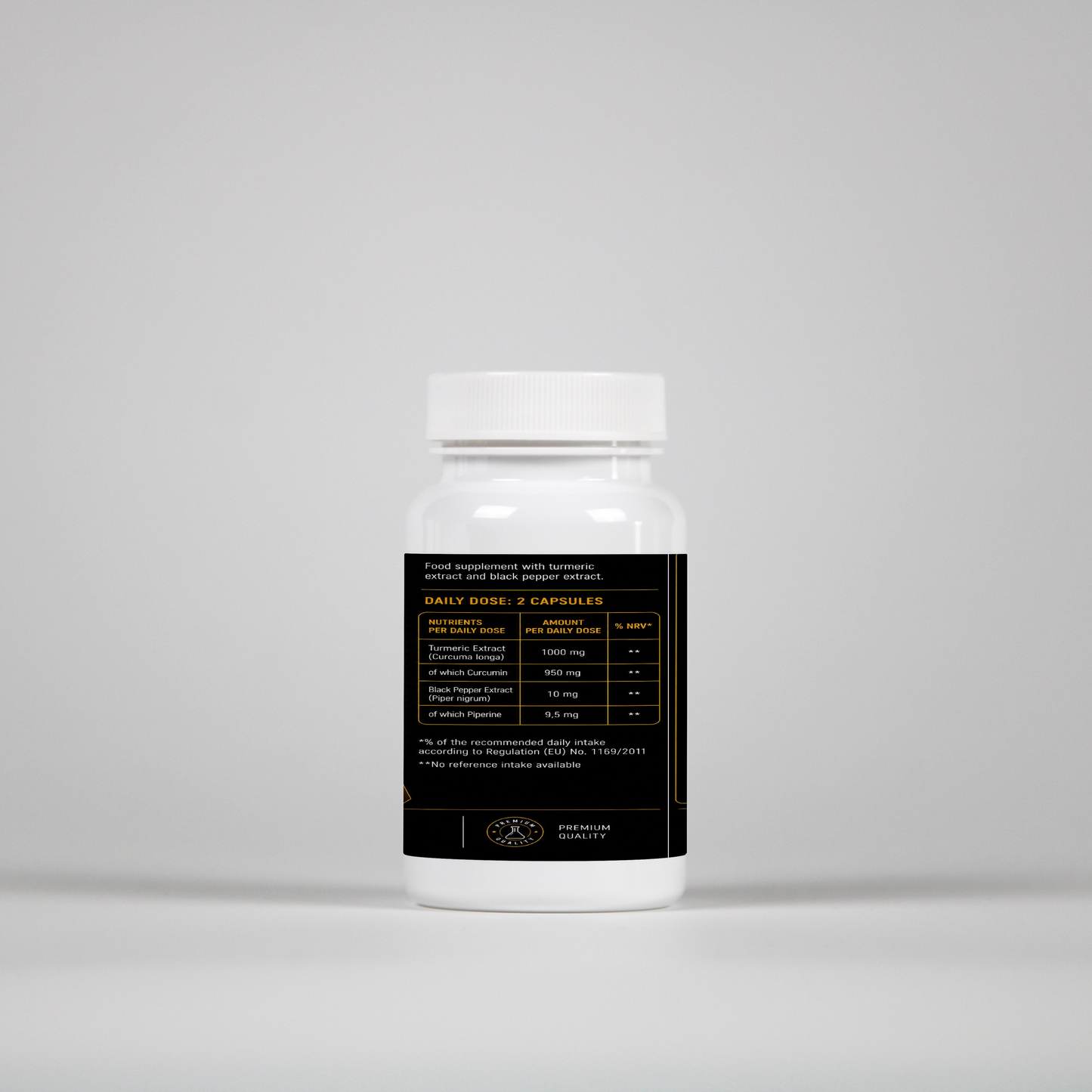 Turmeric + Black Pepper - 60 Capsules