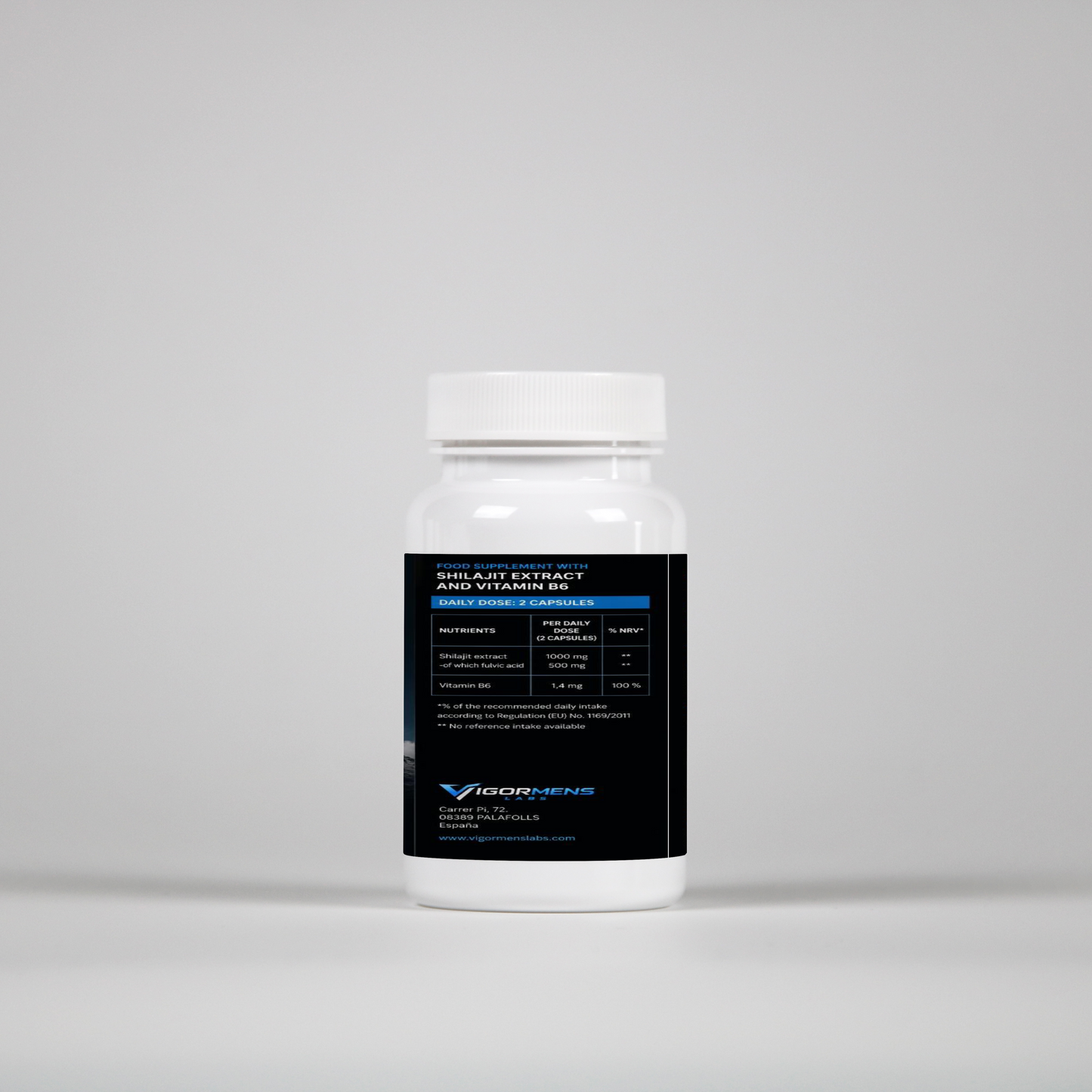 Shilajit + Vitamin B6 - 60 Capsules