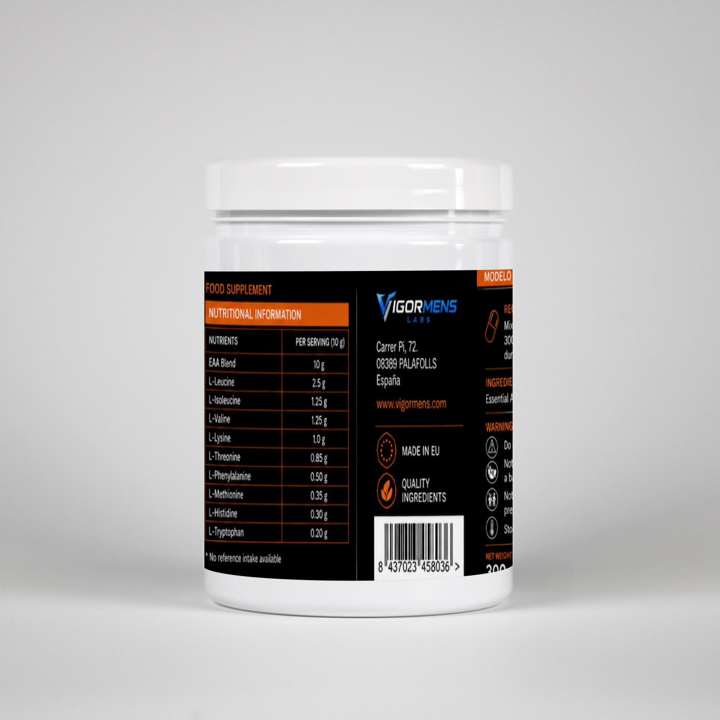 EAA Orange - 500g
