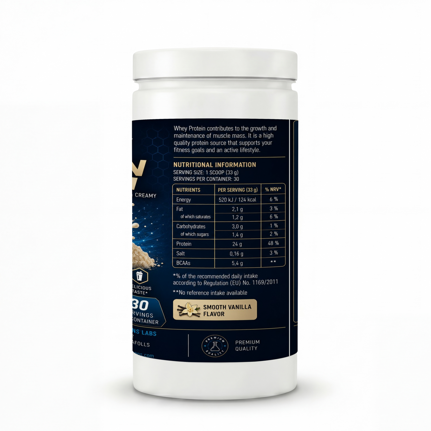 Whey Protein Vanilla - 1000g
