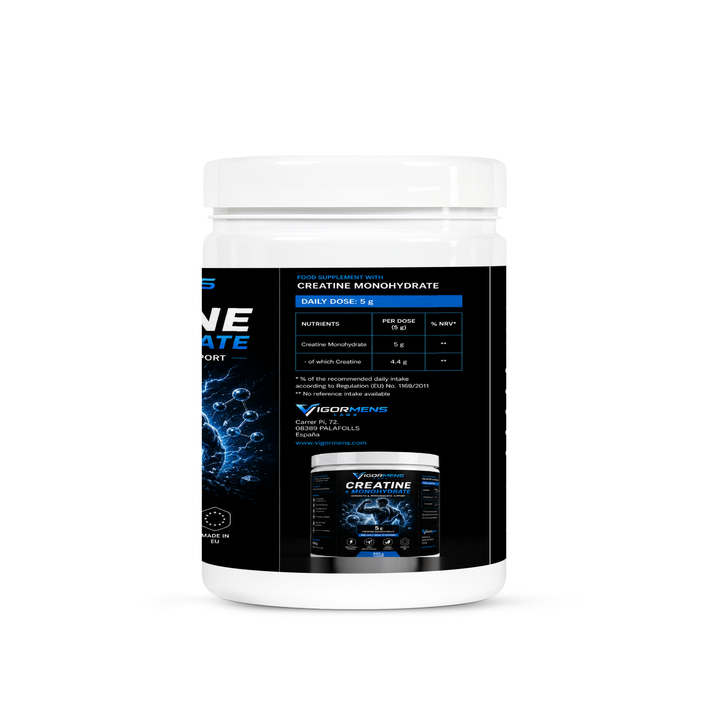 Creatine Monohydrate – 500g