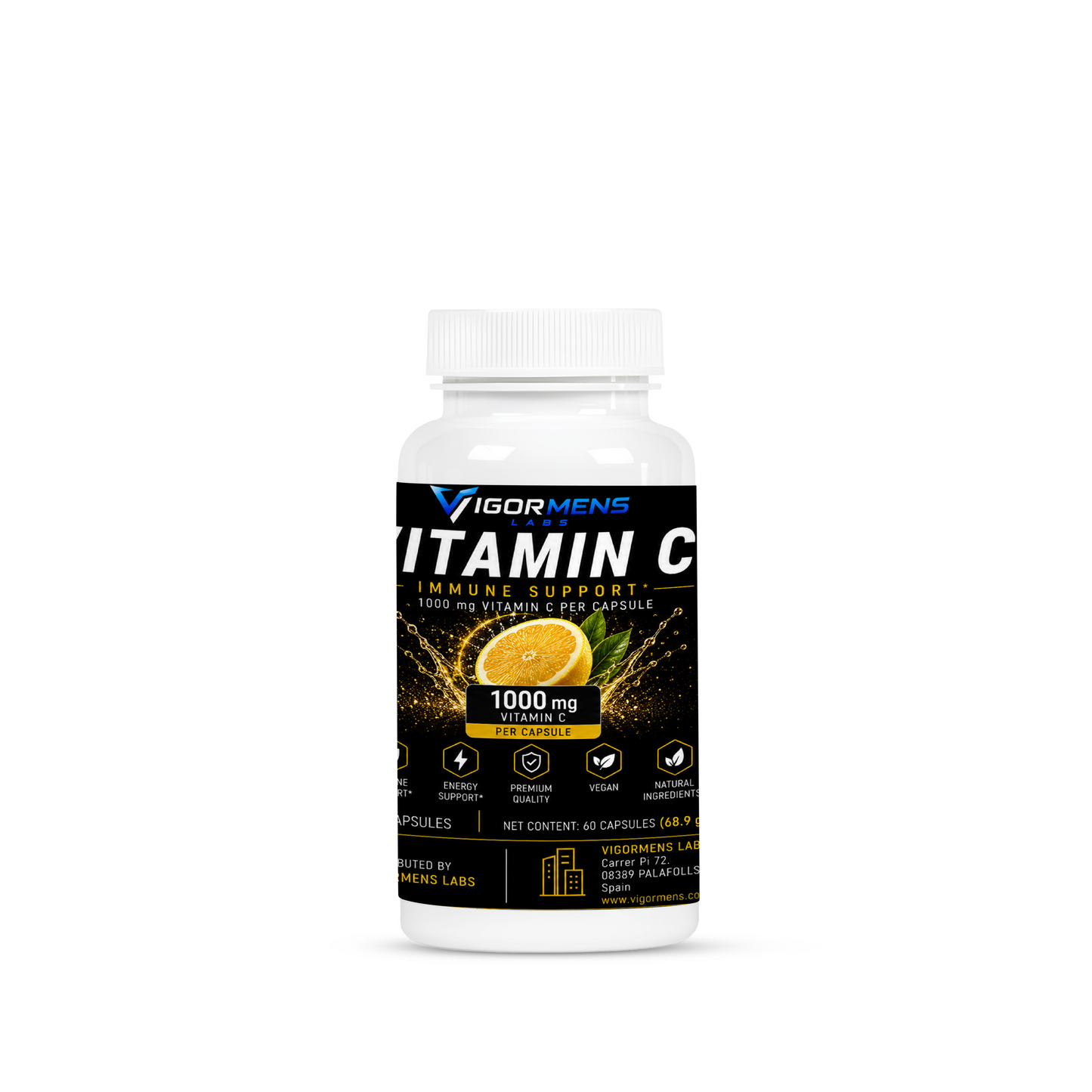 Vitamin C – 60 Capsules