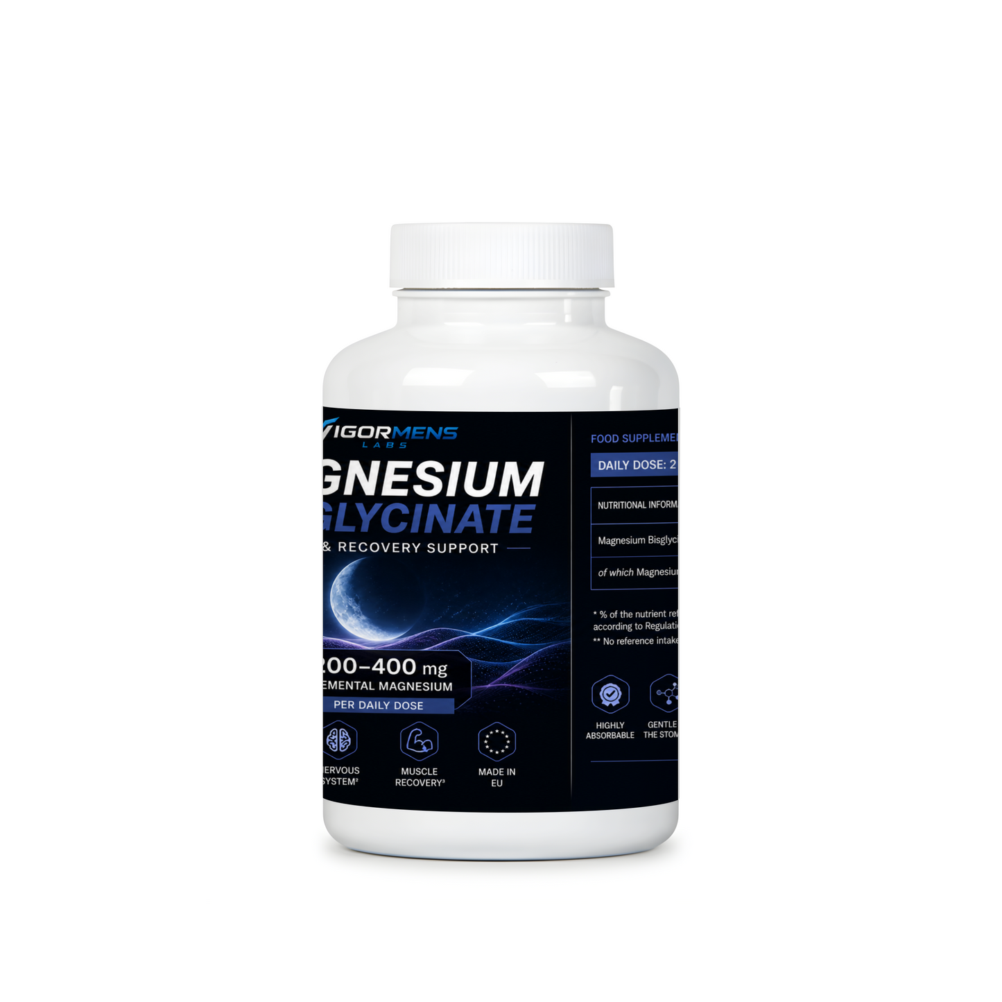 Magnesium Bisglycinate - 120 Capsules