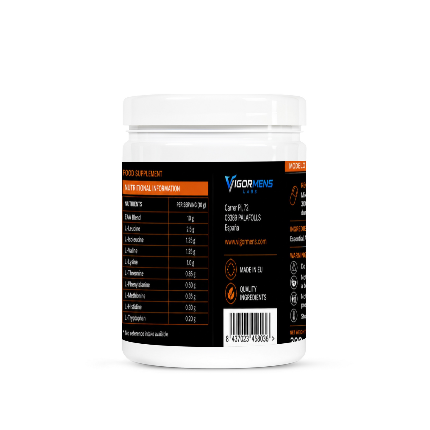 EAA Orange - 500g