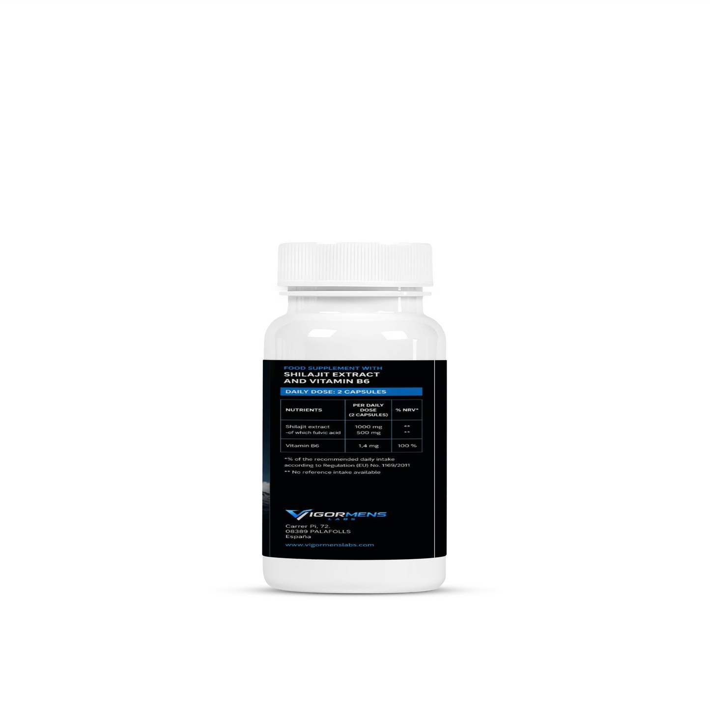 Shilajit + Vitamin B6 - 60 Capsules