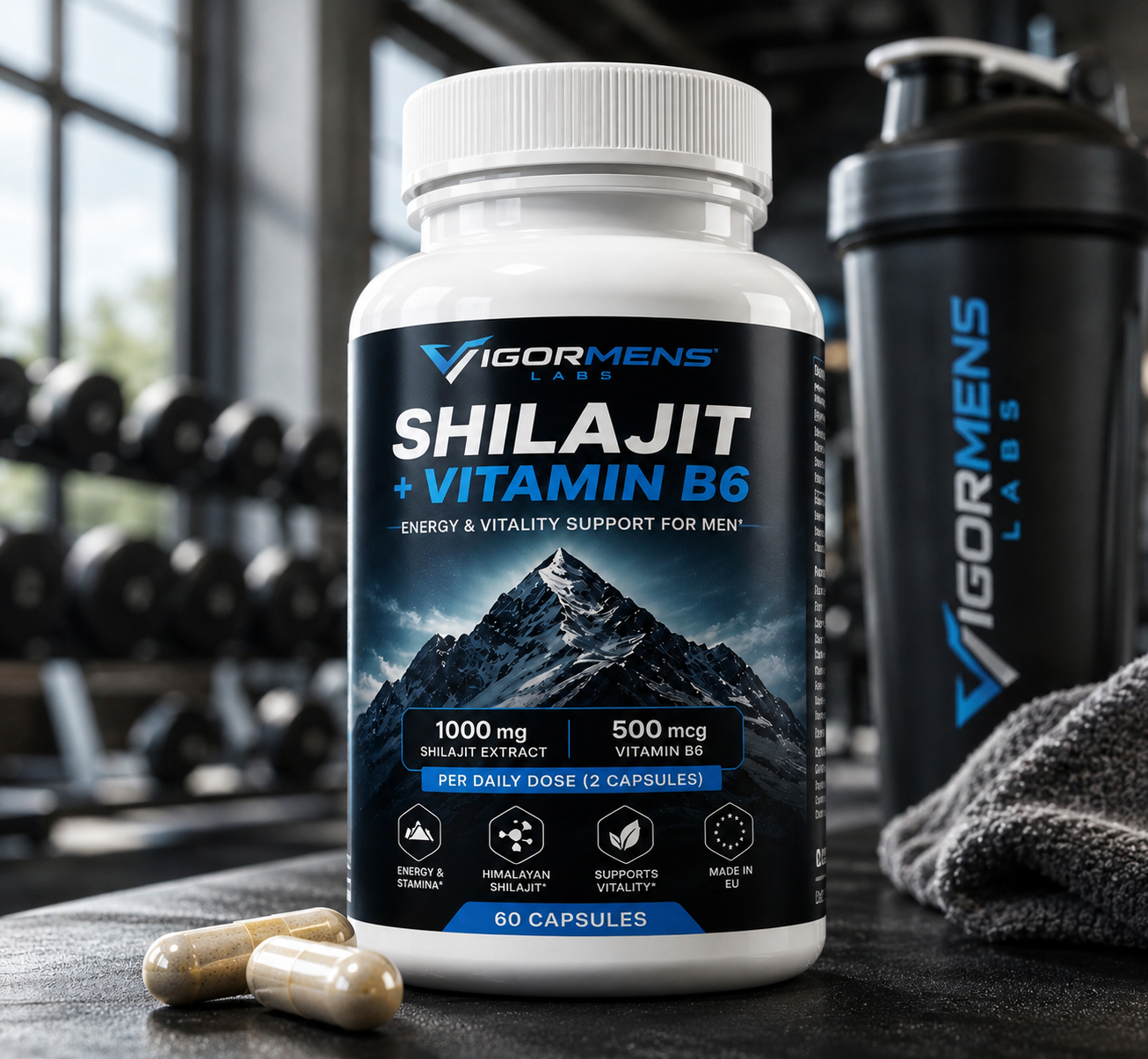 📦 PACK SHILAJIT + VITAMINA B6 (2 MESES)