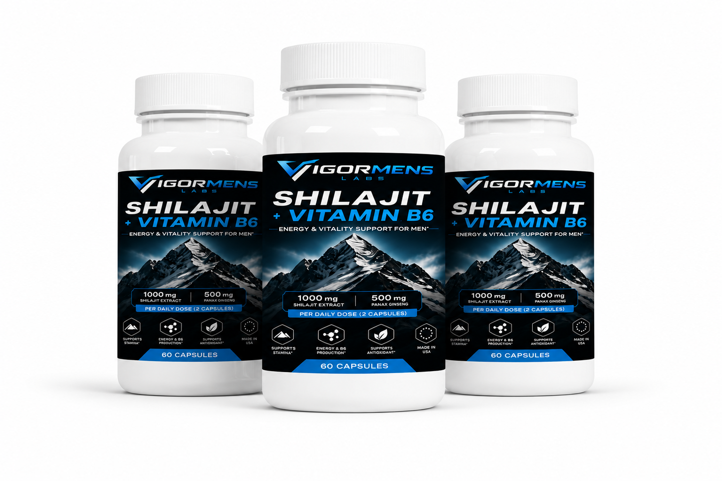 SHILAJIT+ VITAMINA B6. PACK 3 MESES