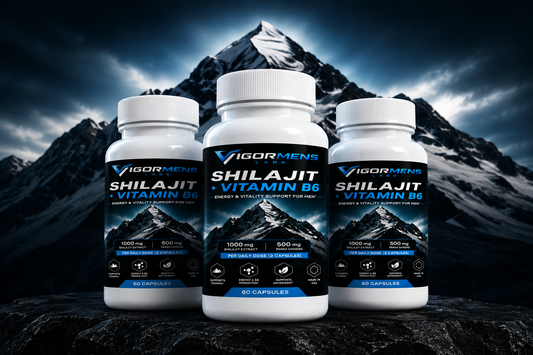 SHILAJIT+ VITAMINA B6. PACK 3 MESES