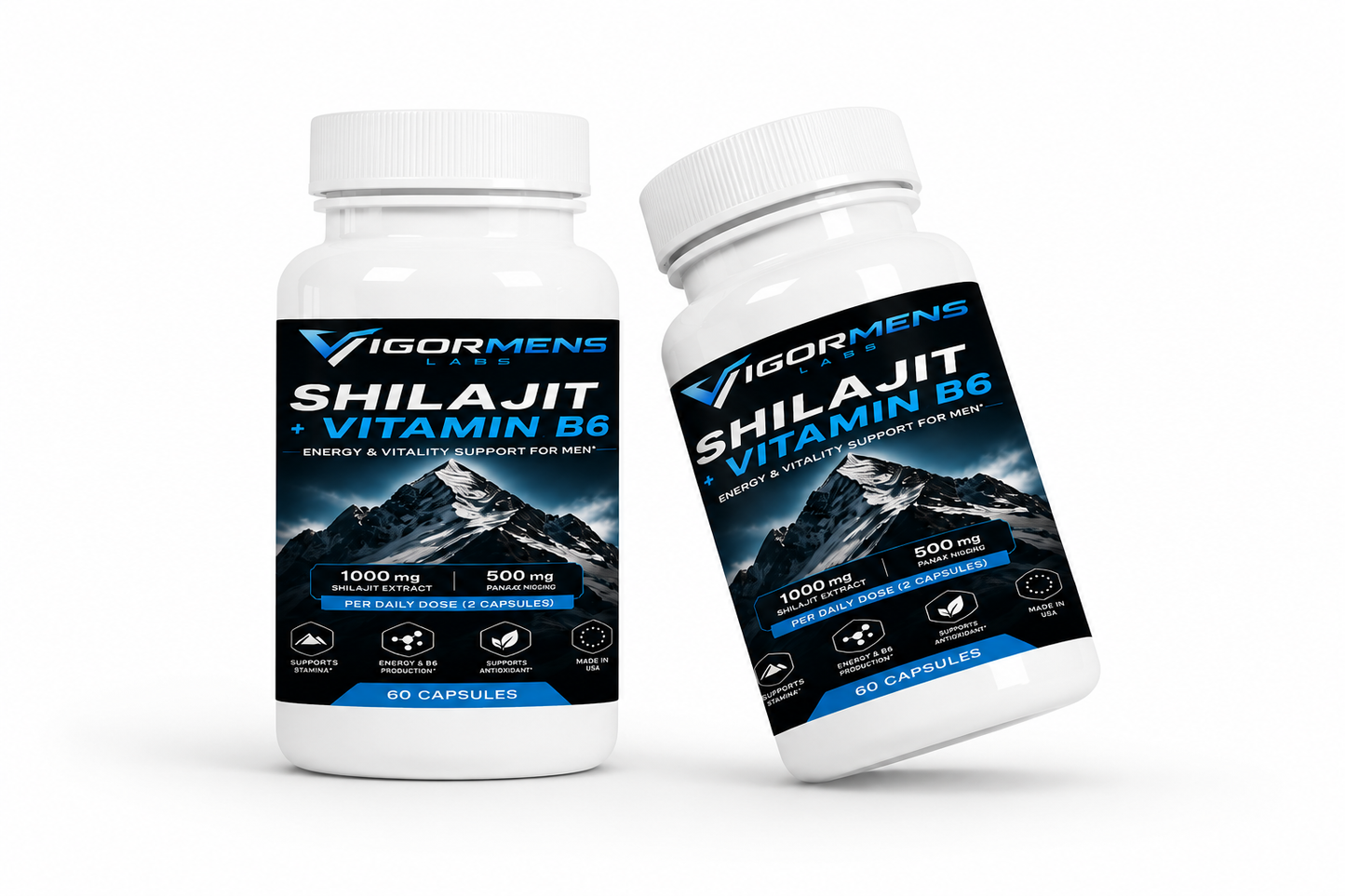 PACK SHILAJIT+VITAMINA B6. 2 Meses.