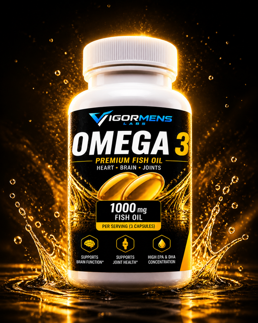Omega-3 + Vitamin E – 90 Capsules