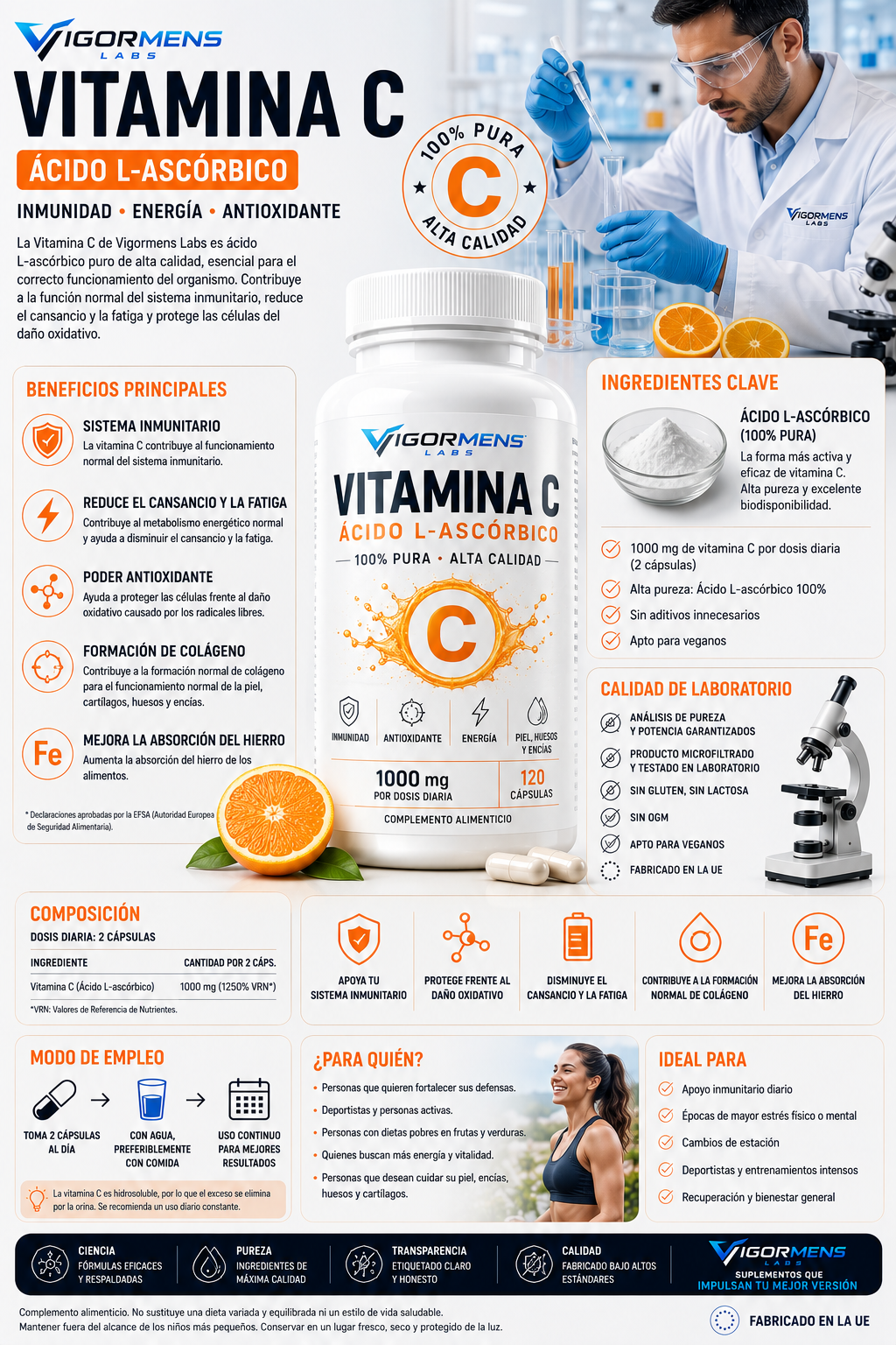 Vitamin C – 60 Capsules