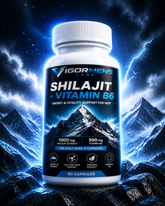 Shilajit + Vitamin B6 - 60 Capsules
