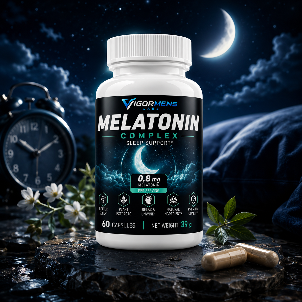 Melatonin Complex - 60 Capsules